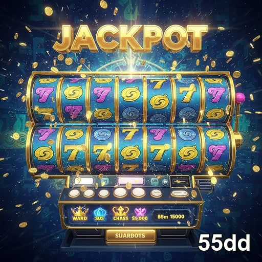 Imagem relacionada a jogos de caça-níqueis no site 55dd, detalhes coloridos e chamativos do Slot 55dd-Slots05